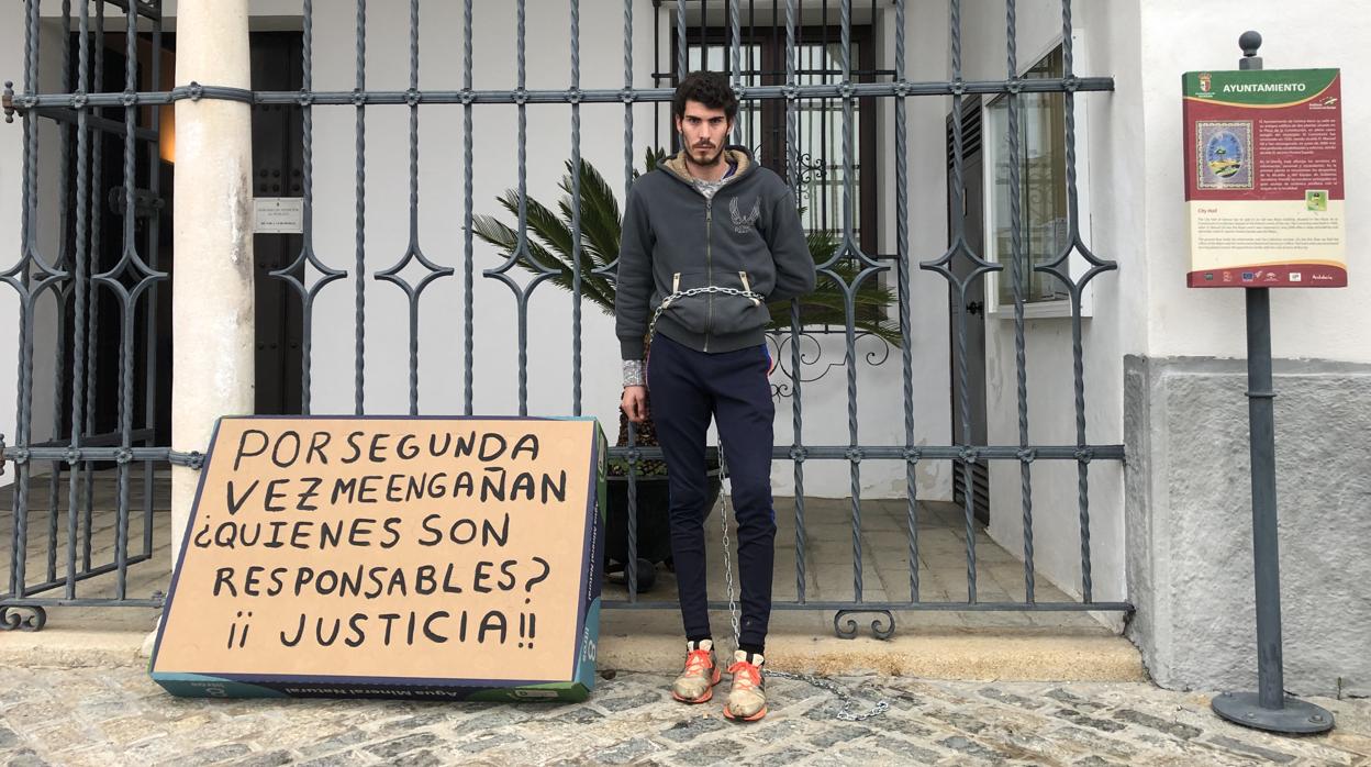 El novillero pedía una oportunidad en el festival que se celebrá por segundo año consecutivo en su pueblo