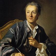 Diderot, retratado por Louis-Michel van Loo en 1767