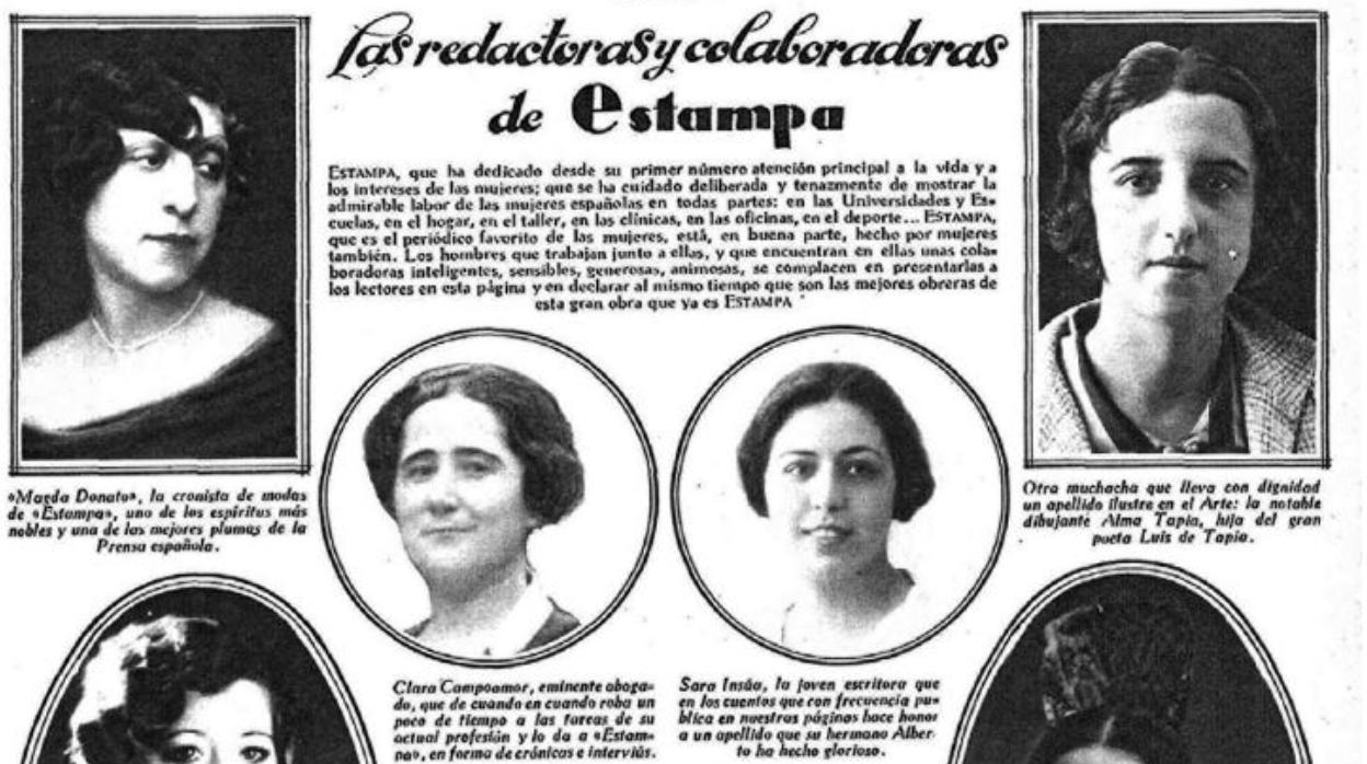 Al rescate de las primeras periodistas españolas