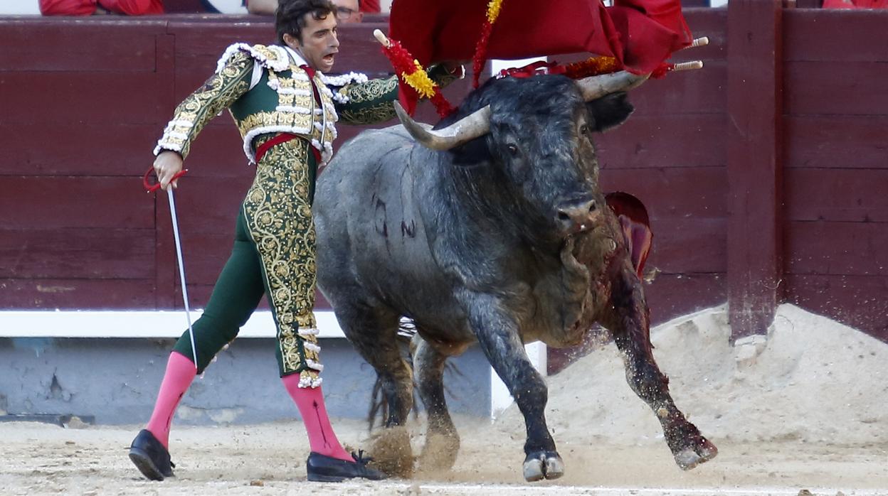 Fernando Robleño, el pasado San Isidro con la corrida de Escolar