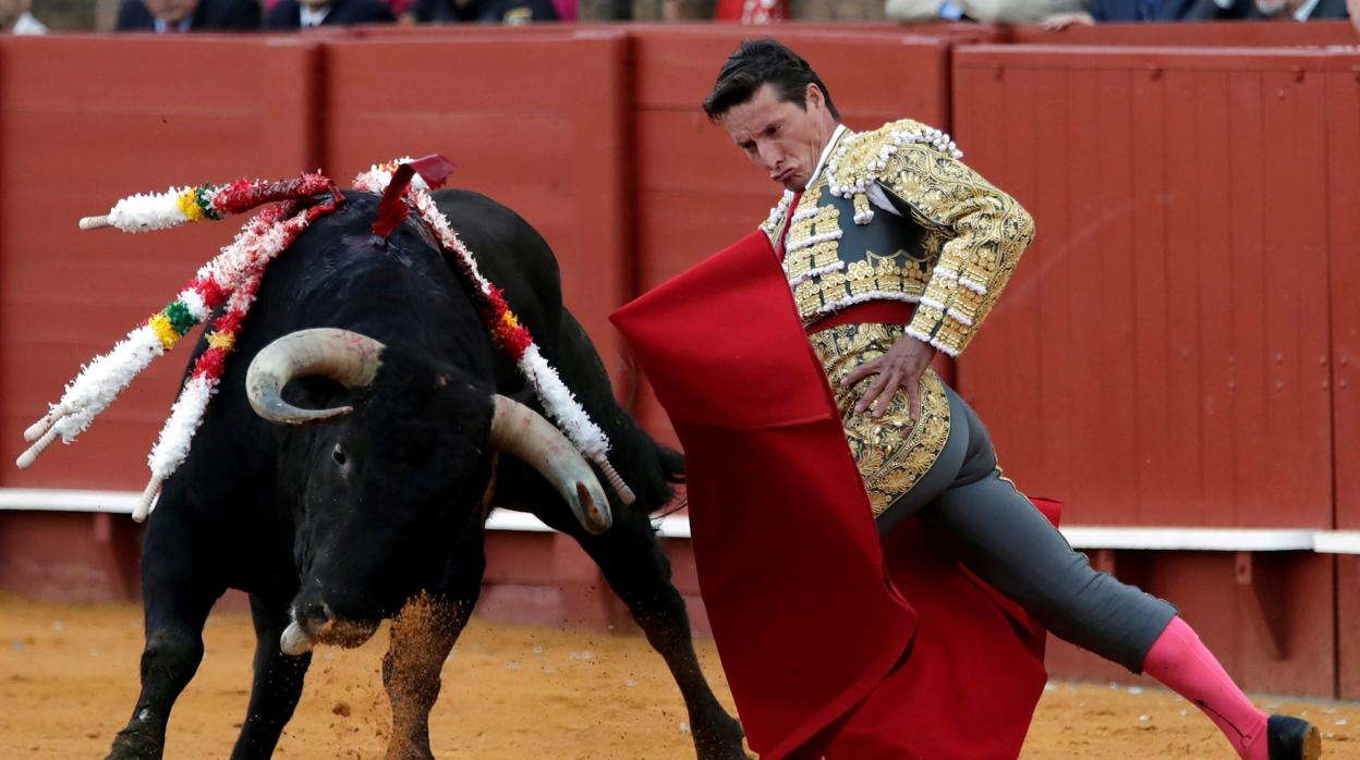 Diego Urdiales, el pasado año en Sevilla