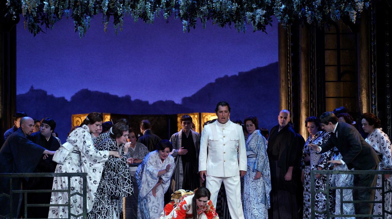 Una escena de «Madama Butterfly»