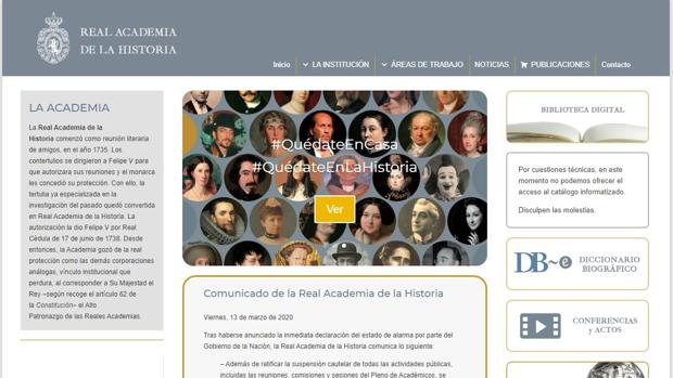 Un hackeo total en la Real Academia de la Historia, superado