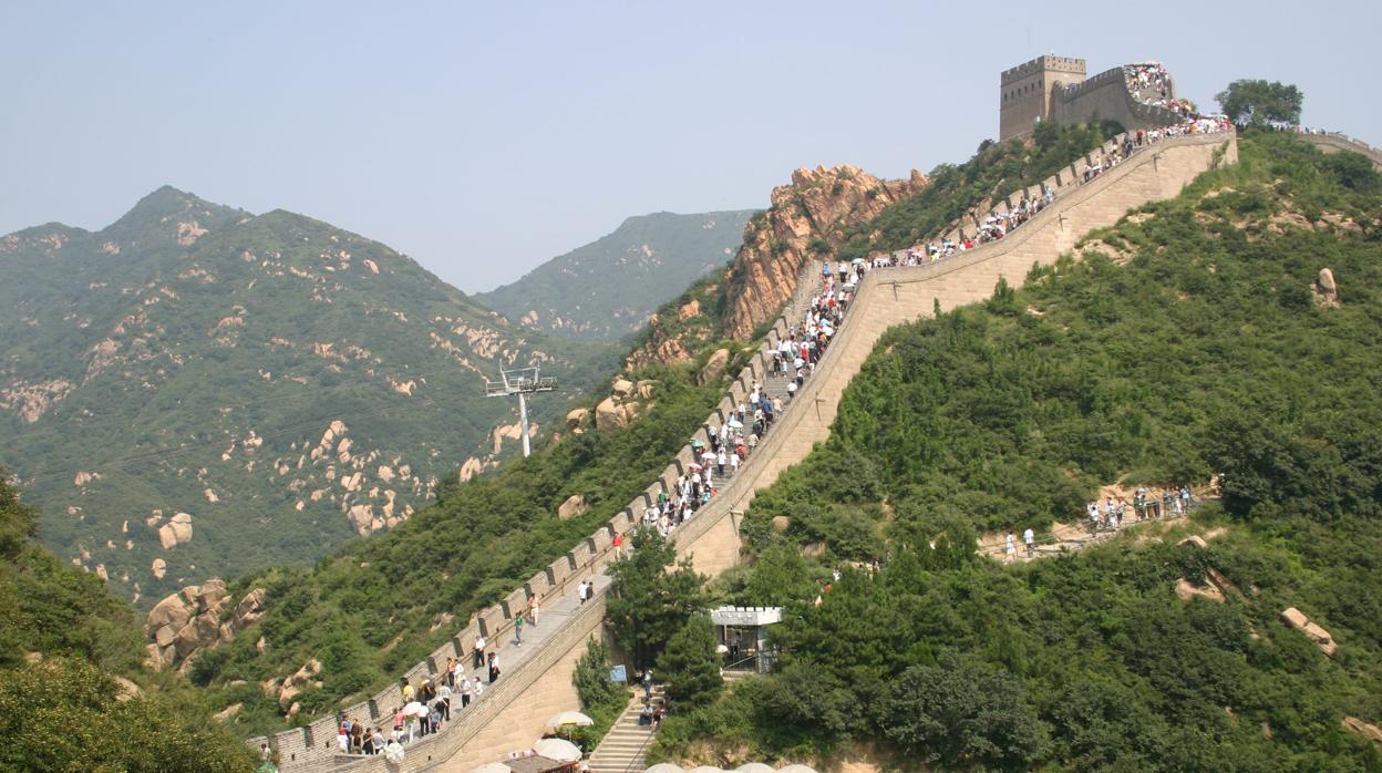 El tramo de Bandaling de la Gran Muralla, el más popular y visitado por los turistas