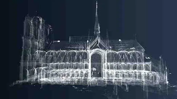 Sale a la luz la réplica digital de Notre Dame un año después de su incendio