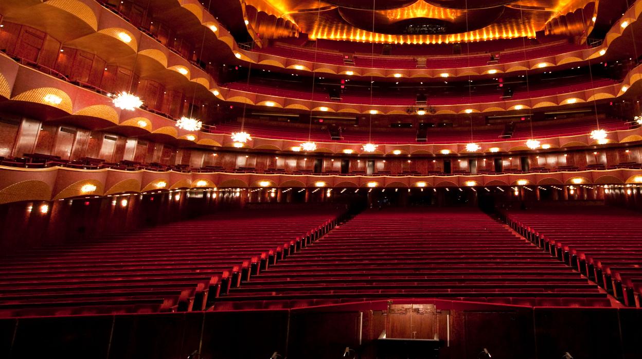 Interior de la Metropolitan Opera House de Nueva York