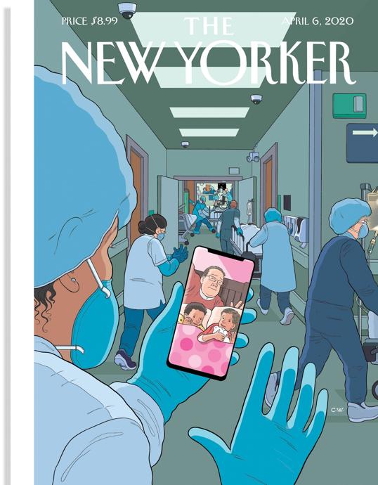 La portada de Chris Ware para «The New Yorker» en homenaje a los sanitarios