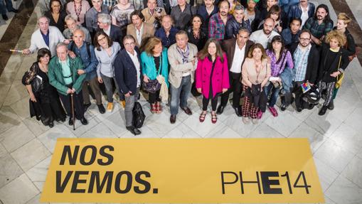 Equipo de PHotoEspaña en 2014