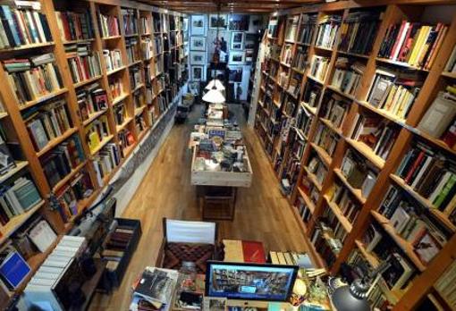 Librería Primera Página, en Urueña (Valladolid)