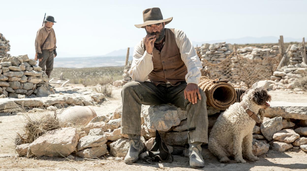 Luis Tosar en un fotograma de «Intemperie», uno de los éxitos recientes del cine andaluz