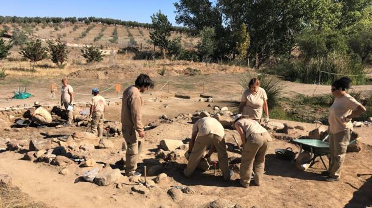 Imagen de archivo de una excavación en Guadamur (Toledo)