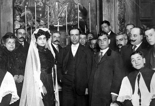 La boda de Rafael el Gallo y Pastora Imperio