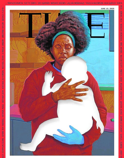 Portada de la revista «Time», obra del artista Titus Kaphar