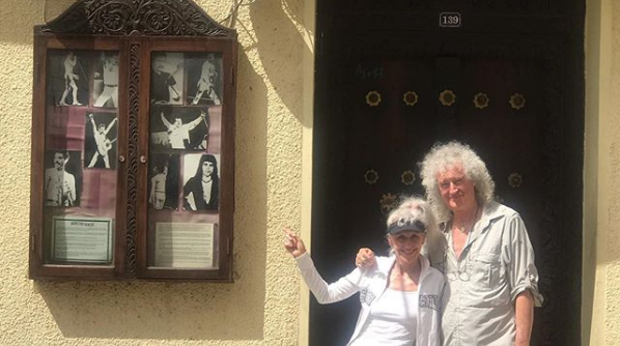 Brian May en «Mercury House»