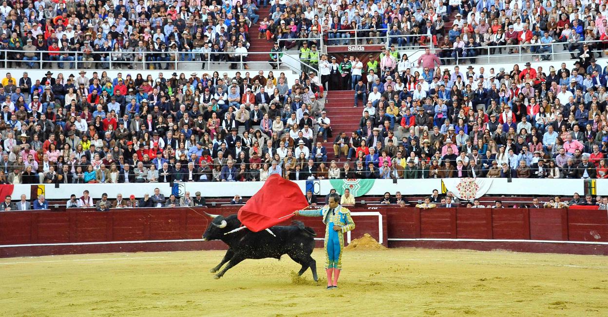 Luis Bolívar, en la Santamaría