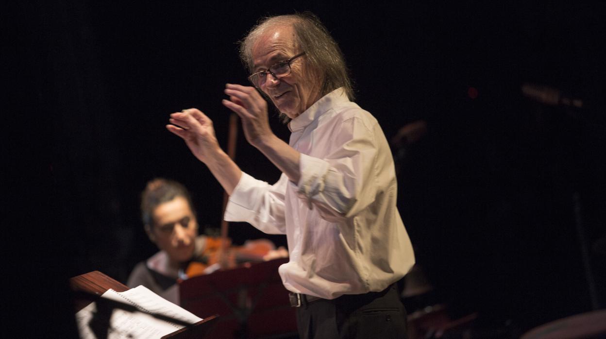 Gualberto durante la pasada Bienal