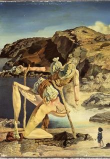 «El espectro del sex-appeal» (c. 1934), de Dalí