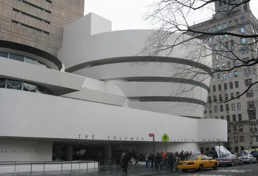 Fachada del Museo Guggenheim de Nueva York