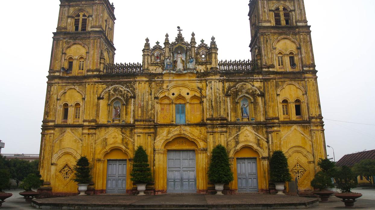 La catedral de Bui Chu, en el norrte de Vietnam