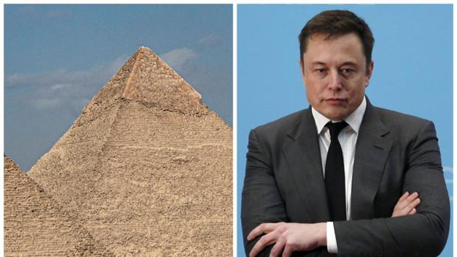 Elon Musk alienta teorías conspirativas sobre el origen de las pirámides de Egipto