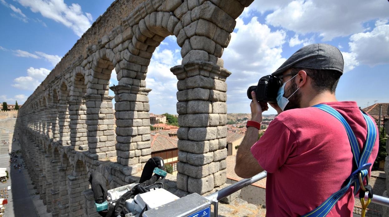 Un estudio geológico concluye que el Acueducto de Segovia «está estupendo  para la edad que tiene»