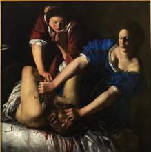 «Judit decapitando a Holofernes», de Artemisia Gentileschi