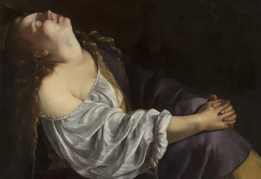 «María Magdalena en éxtasis», de Artemisia Gentileschi