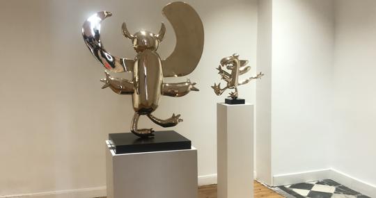 Esculturas de Marcelo Burgos en MAdos