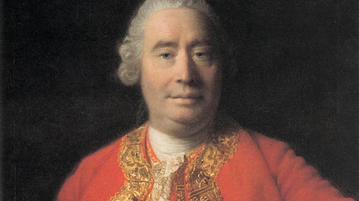 Retrato de Hume por Allan Ramsay