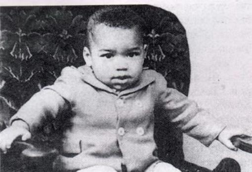 Jimi Hendrix de niño