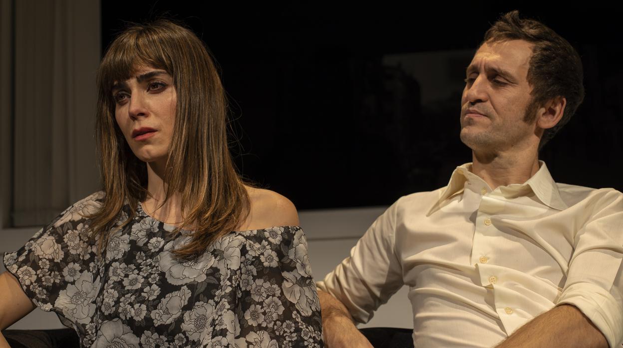 Irene Arcos y Raúl Arévalo, en «Ficción»