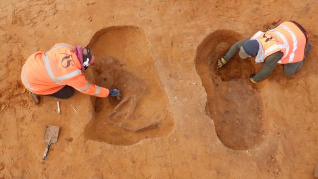 Hallan un cementerio de 1.500 años con centenares de insólitos esqueletos «de arena»