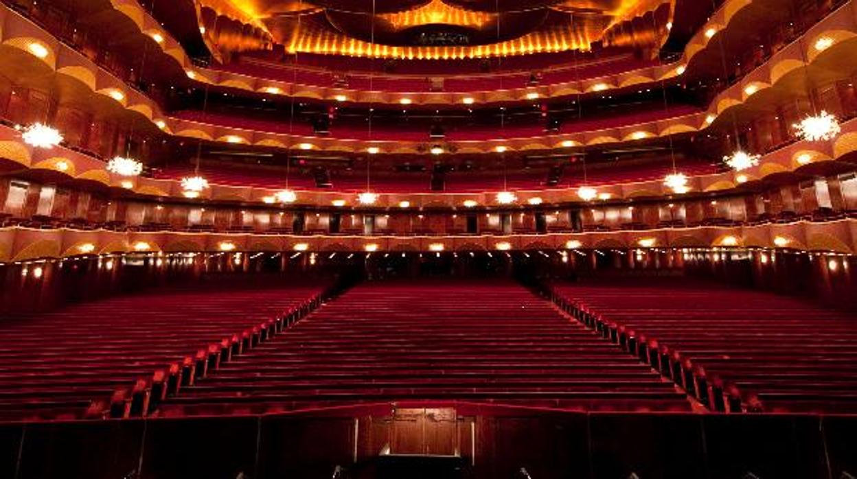 Interior de la Metropolitan Opera House de Nueva York