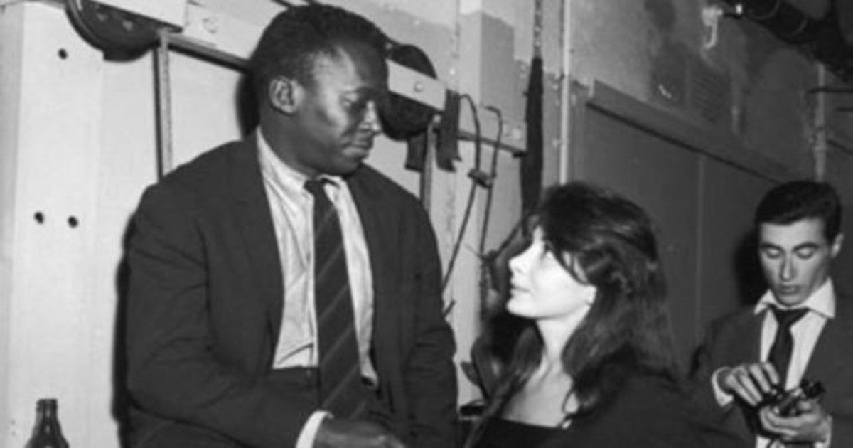 Miles Davis y Juliette Gréco, en una imagen de la época