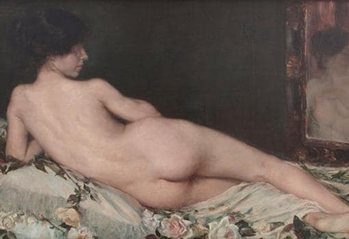 «Desnudo femenino», de Aurelia Navarro