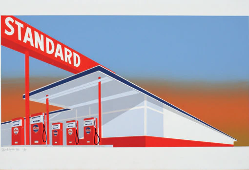 Ed Ruscha. «Standard Station», 1966
