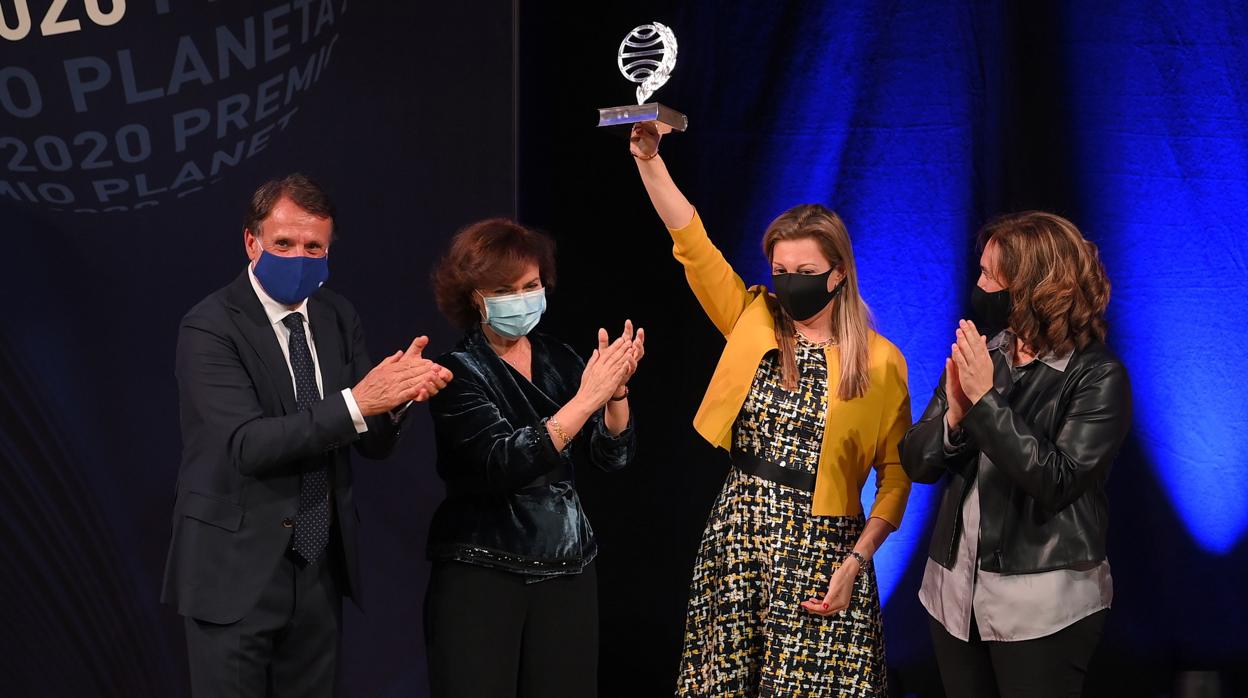 Eva García Sáenz de Urturi, autora de la trilogía «La ciudad blanca», Premio Planeta de Novela 2020