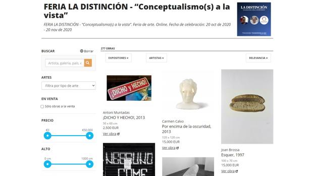 Una nueva feria online, cuyo «concepto» es el de «distinguirse» de las demás