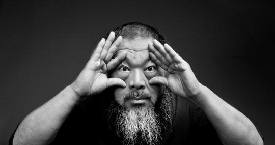 Retrato de Ai Weiwei