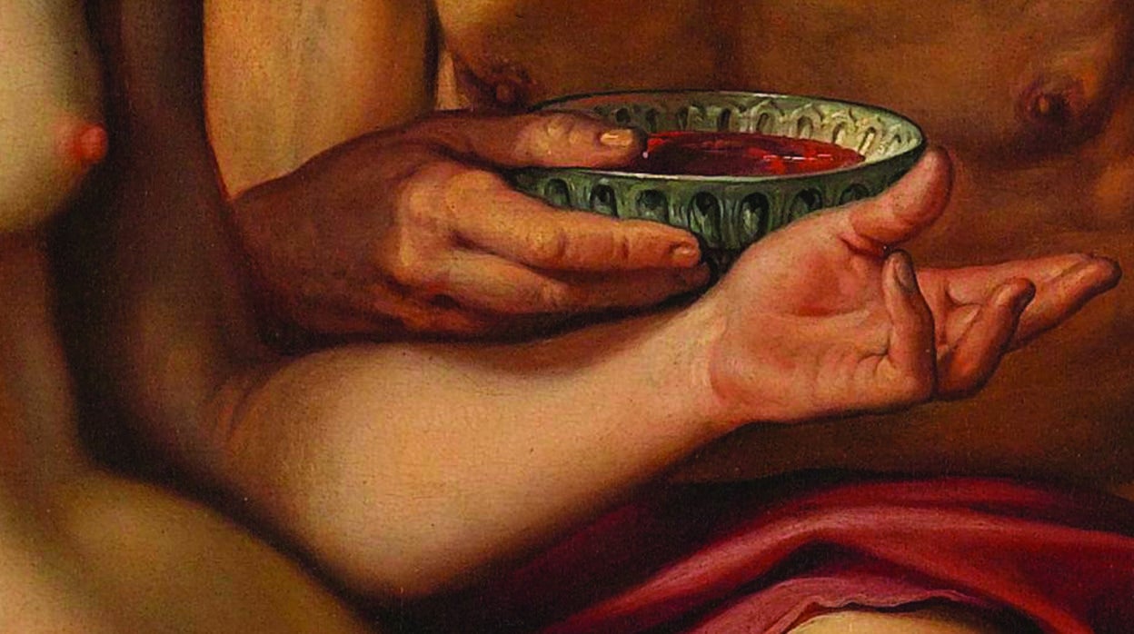 Lot y sus hijas, Hendrick Goltzius, 1616 (detalle)