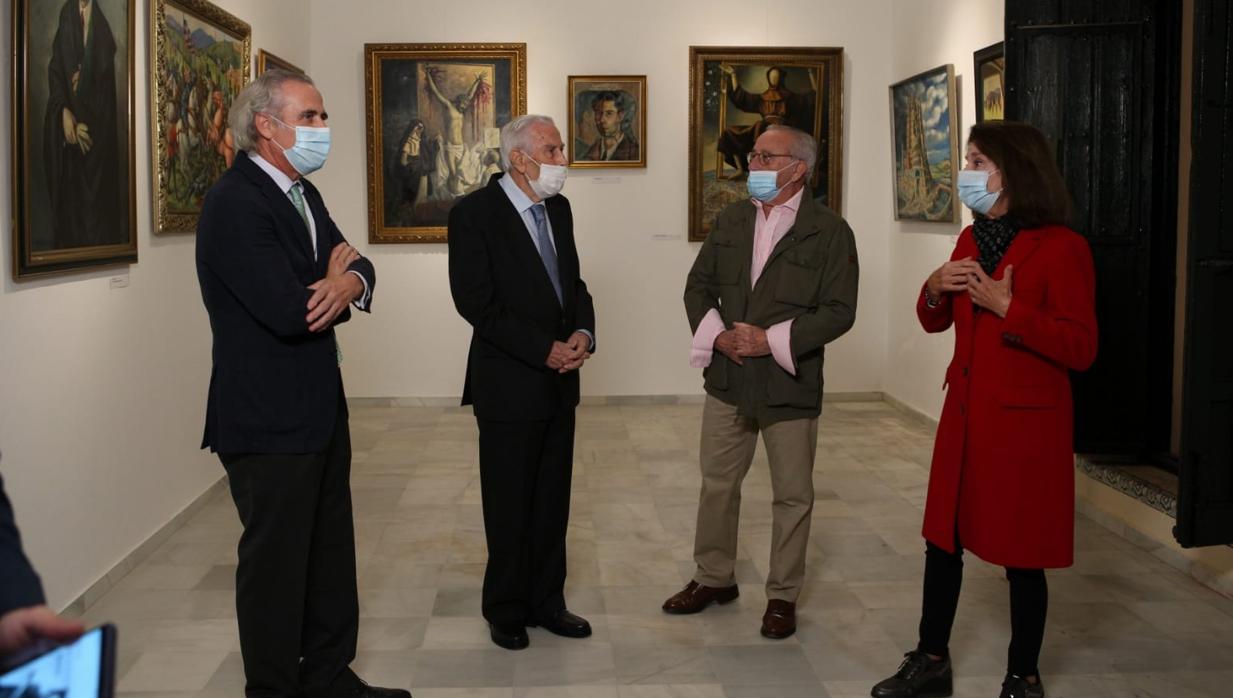 Inauguración de la exposición dedicada a Juan Cordero Ruiz