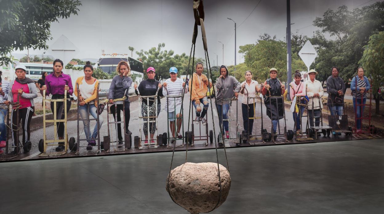 «Teresa Margolles. La Piedra», Es Baluard Museu d’Art Contemporani de Palma, 2020.