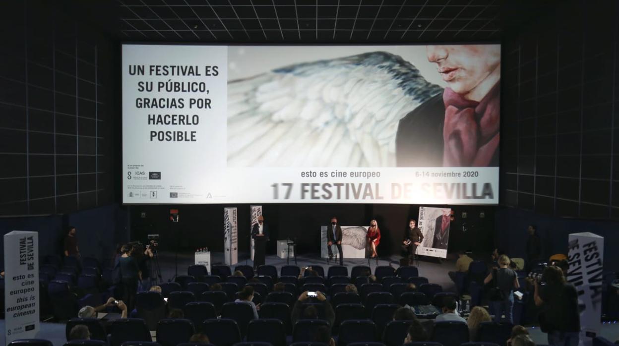 Muñoz, Espadas, Del Pozo y Cienfuegos durante la presentación este viernes