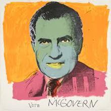 «Vote McGovern», de Warhol