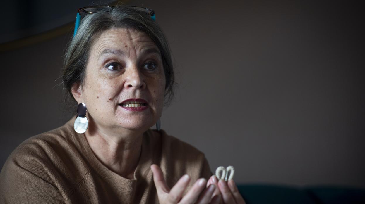 Elvira Roca Barea durante la entrevista