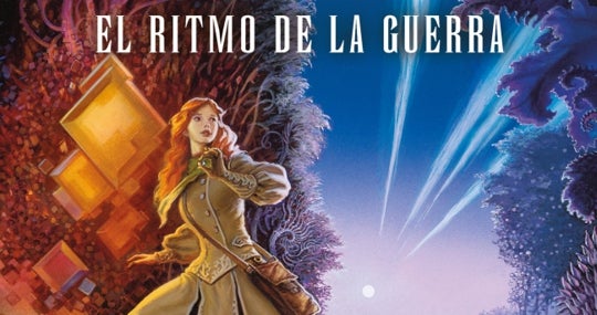 Ilustración de cubierta de "El ritmo de la guerra"