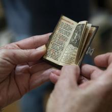 Un calendario alemán en miniatura de 1751 con ilustraciones del Quijote