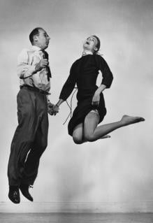 Grace Kelly y Philippe Halsman, 1955