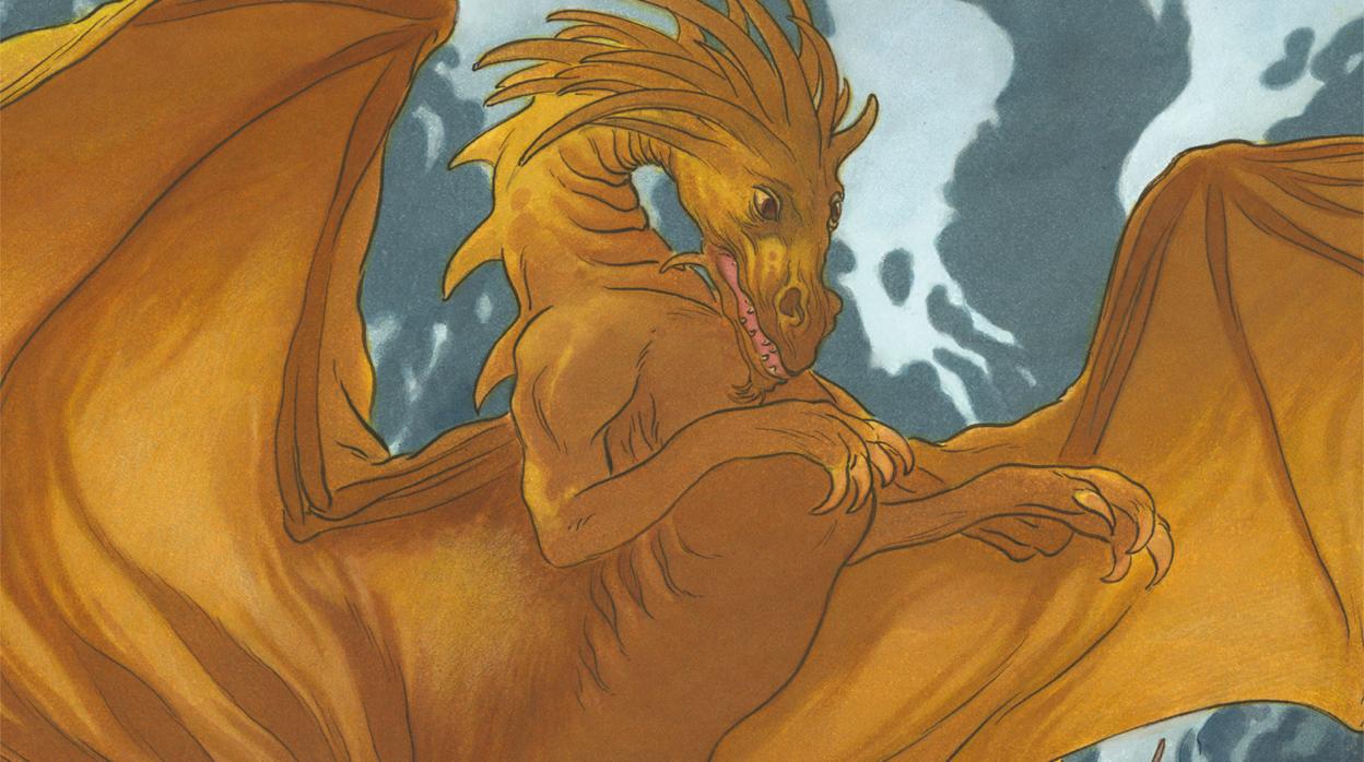 Ilustración de Charles Vess para la edición completa de «Los libros de Terramar» editada por Minotauro
