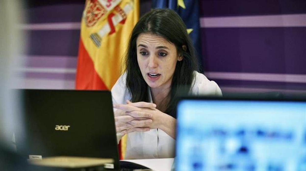 Irene Montero, ministra de Igualdad